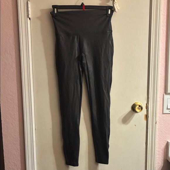 SPANX Black High-Waisted Leggings - Picture 3 of 4